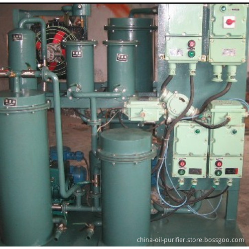 TYA-I Series Vacuum Phosphate Ester Fire-Resistant Oil Recycling Machine / Oil Purification